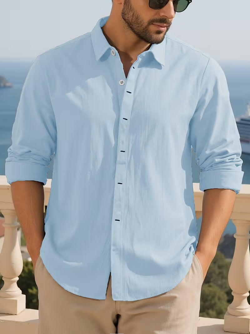 Men's Fashion Linen Shirt