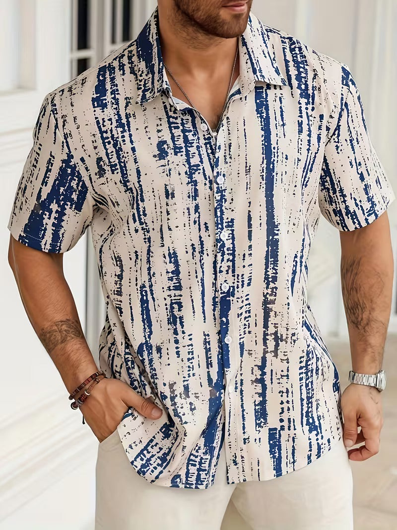 Men's Hawaiian Shirts Feature Tie